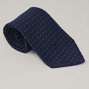Brooks Brothers Navy Blue Dotted Tie